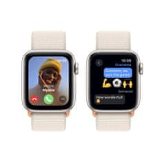 Apple Watch SE pametna ura, 40 mm, GPS, Loop pašček, Starlight