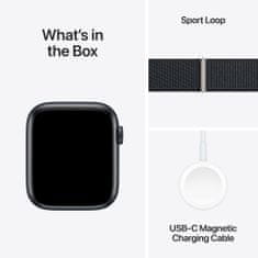 Apple Watch SE pametna ura, 44 mm, GPS, Loop pašček, Midnight