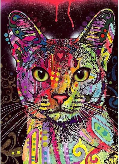 Heye Puzzle Jolly Pets: Abesinska mačka 2000 kosov