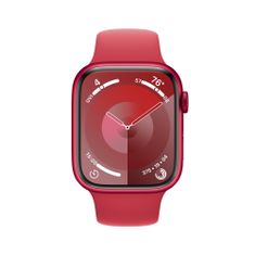 Apple Watch Series 9 pametna ura, 45 mm, GPS, športni pašček S/M, rdeča