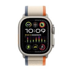 Apple Watch Ultra 2 pametna ura, 49 mm, GPS+Cellular, Trail Loop pašček S/M, oranžna/bež