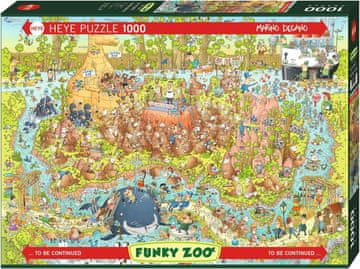 Heye Puzzle Mad ZOO: Avstralska razstava 1000 kosov