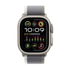 Apple Watch Ultra 2 pametna ura, 49 mm, GPS+Cellular, Trail Loop pašček S/M, zelena/siva