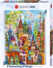 Heye Puzzle Charming Village: Red archs 1000 kosov