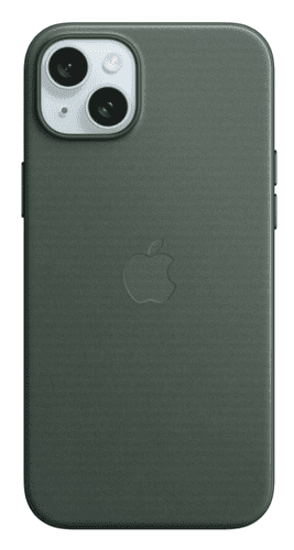  Apple FineWoven ovitek za iPhone 15 Plus, z MagSafe, Evergreen