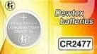 MojPlanet litijeva gumbna baterija CR2477 1000mAh Dewtox - 1 kos