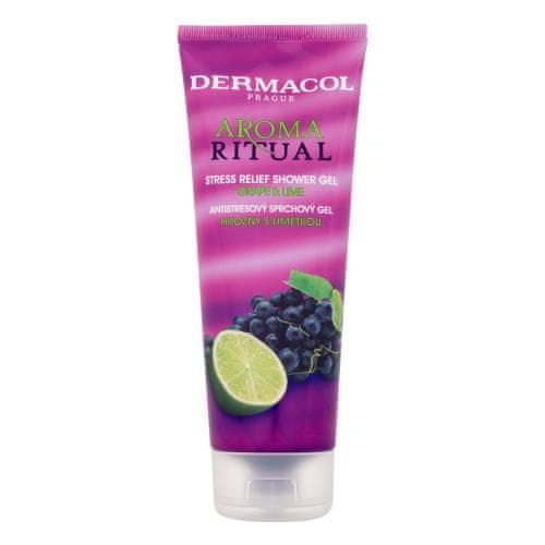 Dermacol Aroma Ritual Grape & Lime pomirjajoč gel za prhanje za ženske