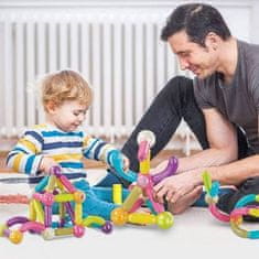 Mormark Komplet magnetnih gradnikov za otroke (42 kock) | SUPERBLOCK