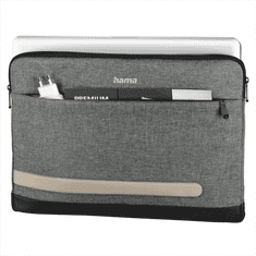 Hama Terra torbica za prenosni računalnik, 13,3" (do 34 cm), siva