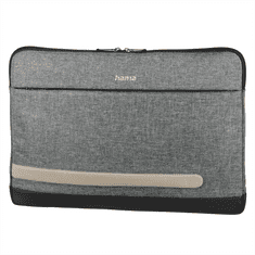 Hama Terra torbica za prenosni računalnik, 13,3" (do 34 cm), siva