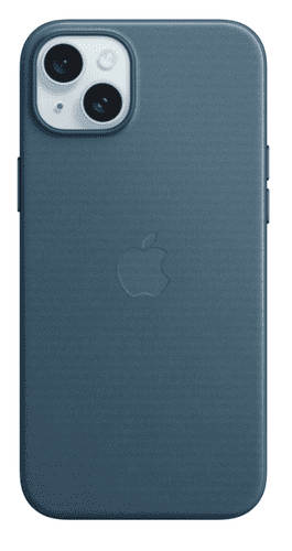 Apple FineWoven ovitek za iPhone 15 Plus, z MagSafe, Pacific Blue