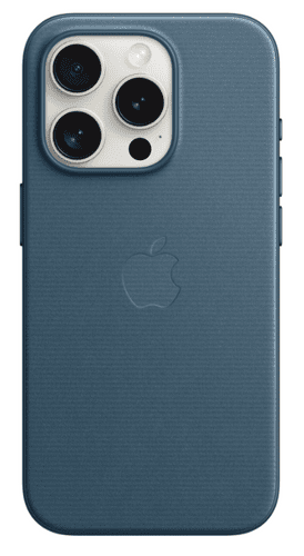  Apple FineWoven ovitek za iPhone 15 Pro, z MagSafe, Pacific Blue
