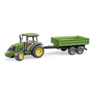Bruder Traktor John Deere z valjarjem