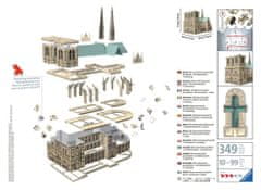 Ravensburger 3D sestavljanka Katedrala Notre-Dame, Pariz 349 kosov