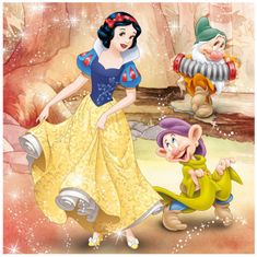 Dino Disneyjeve princese - Brezplačno popoldne: sestavljanka 3x55 kosov