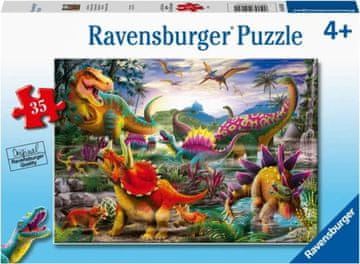 Ravensburger Tyrannosaurus Roar Puzzle 35 kosov