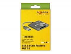 Delock USB 3.0 bralnik kartic za pomnilniške kartice XQD 2.0