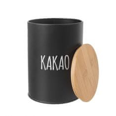 Orion Škatla za kakav BLACK premer 11 cm