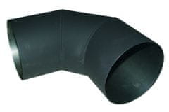 CZ Dimno koleno 150mm/90d.t.1,5mm BLACK