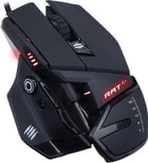 gaming optična miška R.A.T. 4+ črna