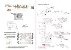 Metal Earth 3D kovinski model F-15 Eagle Boeing