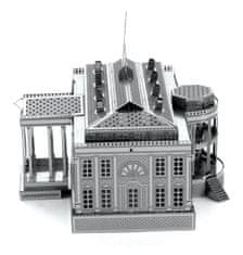 Metal Earth Kovinska zemlja 3D kovinski model Bela hiša/White House