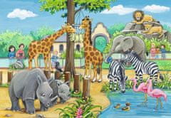 Ravensburger Dobrodošli v živalskem vrtu Puzzle 2x24 kosov