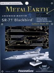 Metal Earth 3D sestavljanka - Lockheed SR-71 Blackbird