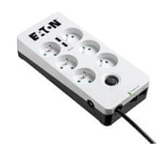Eaton Protection Box 6 USB Tel@ FR, prenapetostna zaščita, 6 izhodov, obremenitev 10A, tel., 2x USB