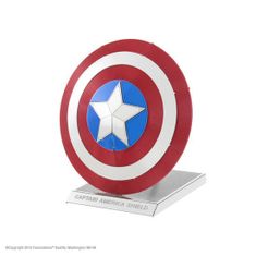 Metal Earth Kovinska Zemlja 3D sestavljanka: Marvel Captain America ščit