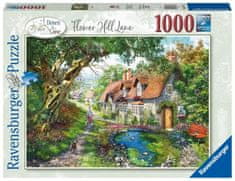 Ravensburger Puzzle - Cvetlični grič 1000 kosov