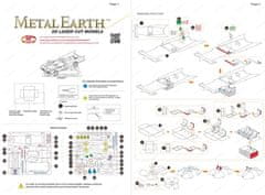 Metal Earth 3D sestavljanka Batman: Batmobil (TV serija)