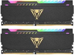 Patriot Viper Steel RGB 64GB DDR4 3200MHz / DIMM / CL18 / 1,35V / KIT 2x 32GB