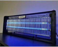 Malatec Stenska električna UV svetilka za komarje molje muhe in žuželke 40W črna