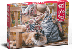 Cherry Pazzi Puzzle Mačka sedeča 1000 kosov