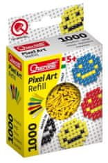 Quercetti Pixel Art nadomestni zatiči rumeni 1.000 kosov