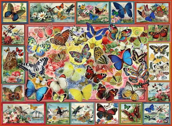 AnaTolian Puzzle Veliko metuljev 1000 kosov