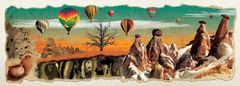 Art puzzle Panoramska sestavljanka Nevşehir - kolaž 1000 kosov