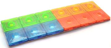 Magformers Vrtljiva plošča 12 kosov v foliji