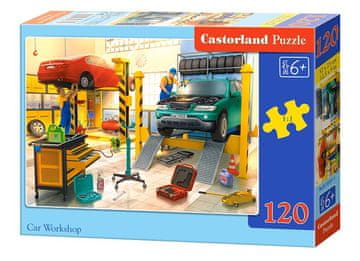 Castorland Puzzle Avtomobilska delavnica 120 kosov
