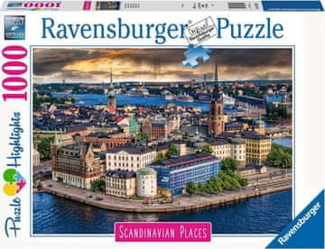 Ravensburger Puzzle Skandinavija Stockholm, Švedska 1000 kosov
