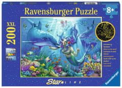 Ravensburger Svetleča sestavljanka Podvodni raj XXL 200 kosov