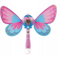 Kruzzel LED baterijski stroj za milne mehurčke Butterfly