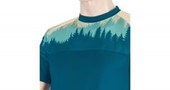 Moška kratka majica COOLMAX IMPRESS sapphire/trees - M