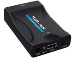 PremiumCord pretvornik HDMI v SCART z 230V napajanjem
