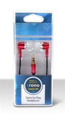 Crono E14R - slušalke, 3,5-milimetrski priključek, rdeče barve