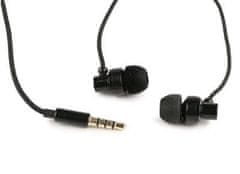 Gembird Slušalke MHS-EP-CDG-B za MP3, kovinske z mikrofonom