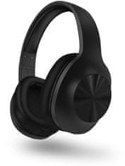 HYPERBASS BASS+ brezžične slušalke bluetooth z mikrofonom, Črna