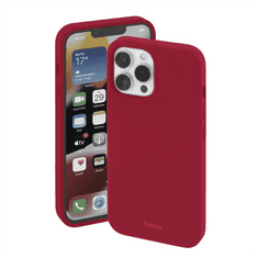 Hama MagCase Finest Feel PRO, ovitek za Apple iPhone 14 Pro, rdeč