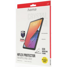 Hama Hiflex, zaščita zaslona pred razbitjem za Apple iPad 10,9" (10. generacija 2022), varnostni razred 13